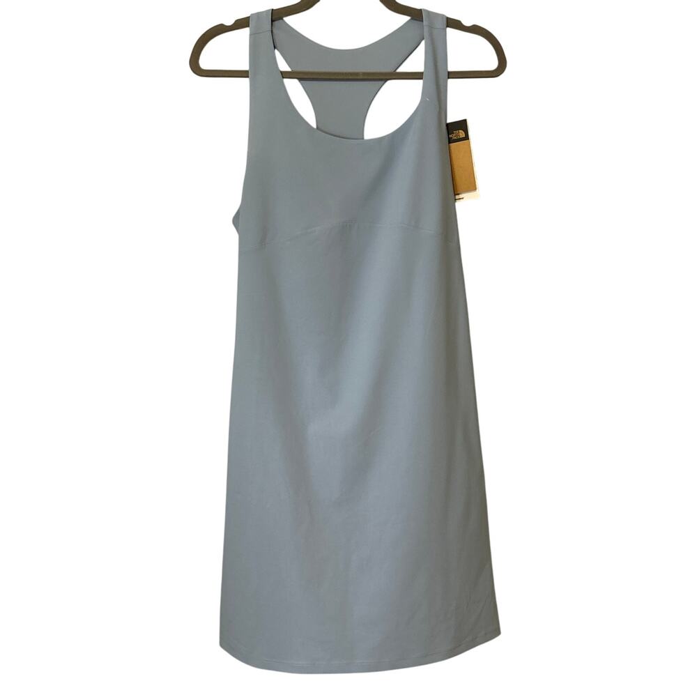 North Face Women’s‎ Arque Hike Dress Steel Blue Size Large Lined with Shorts NWT - Picture 5 of 14
